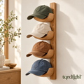 tqrdfghl™ Four-Tier Curved Cap Display Rack — Main view