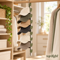 tqrdfghl™ Olive Hanging Cap Strap with Metal Clips — Main view